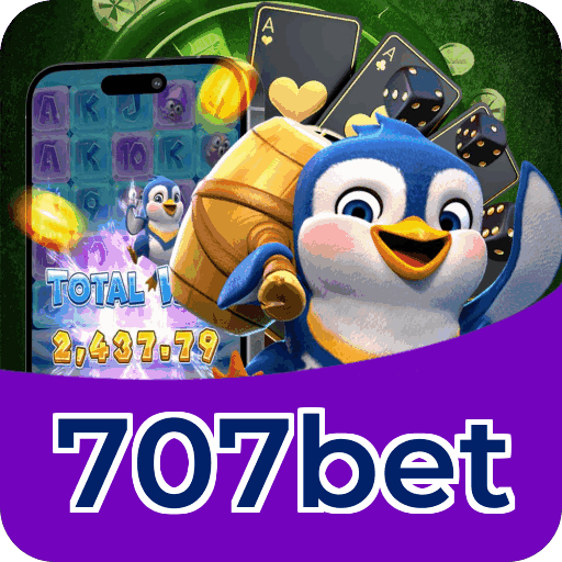 Números do app 707bet em material de marketing — ilustração, não auditoria